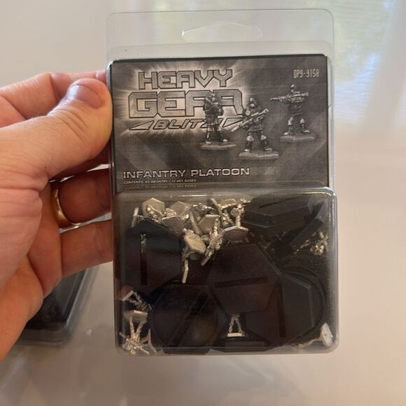 Heavy Gear Blitz unpainted metal kit lot of 4 - Picture 4 of 5